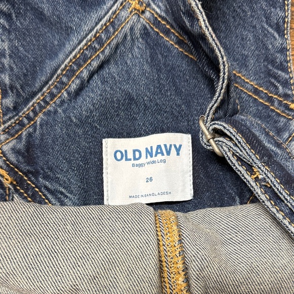 Old Navy Women's Wide Leg overalls in Blue - Picture 2 of 5